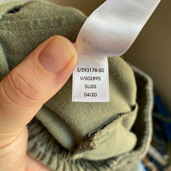 Athleta Farallon Stratum Green Camo Jogger Size 0 - Picture 9 of 9